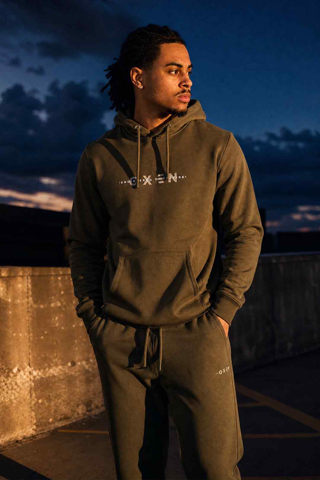 Oxen Inspire Hoody Olive