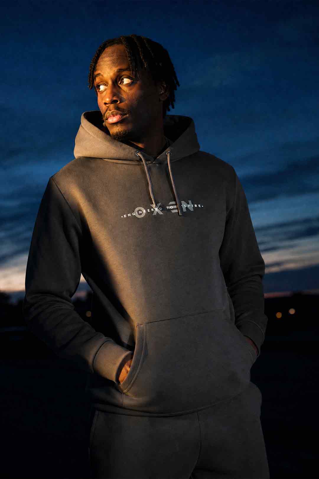 Oxen Inspire Hoody Smoke