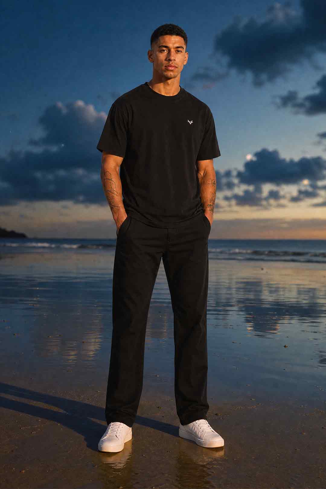 Oxen Inspire Tee in Black