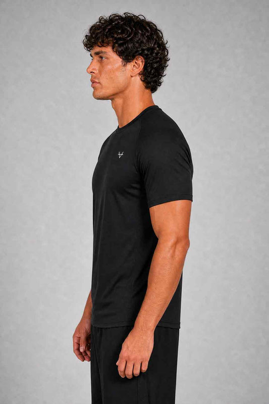 Oxen Mens Endure Performance T-Shirt Black