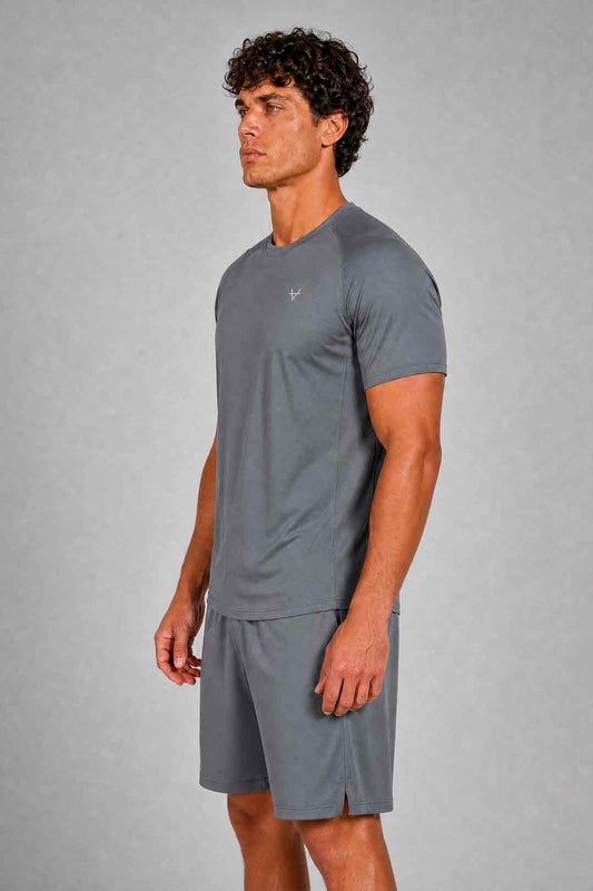 Oxen Mens Endure Performance T-Shirt Fossil