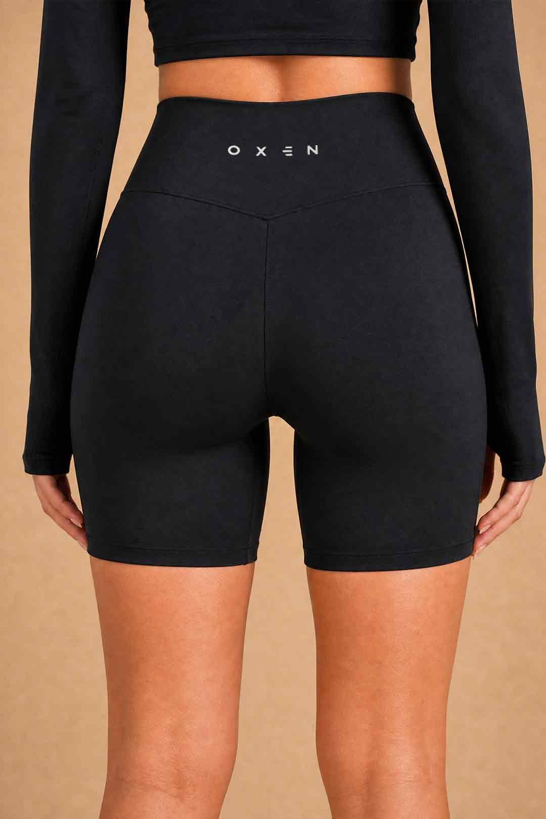 Oxen Womens Endure Sculpt 5" Shorts Blk