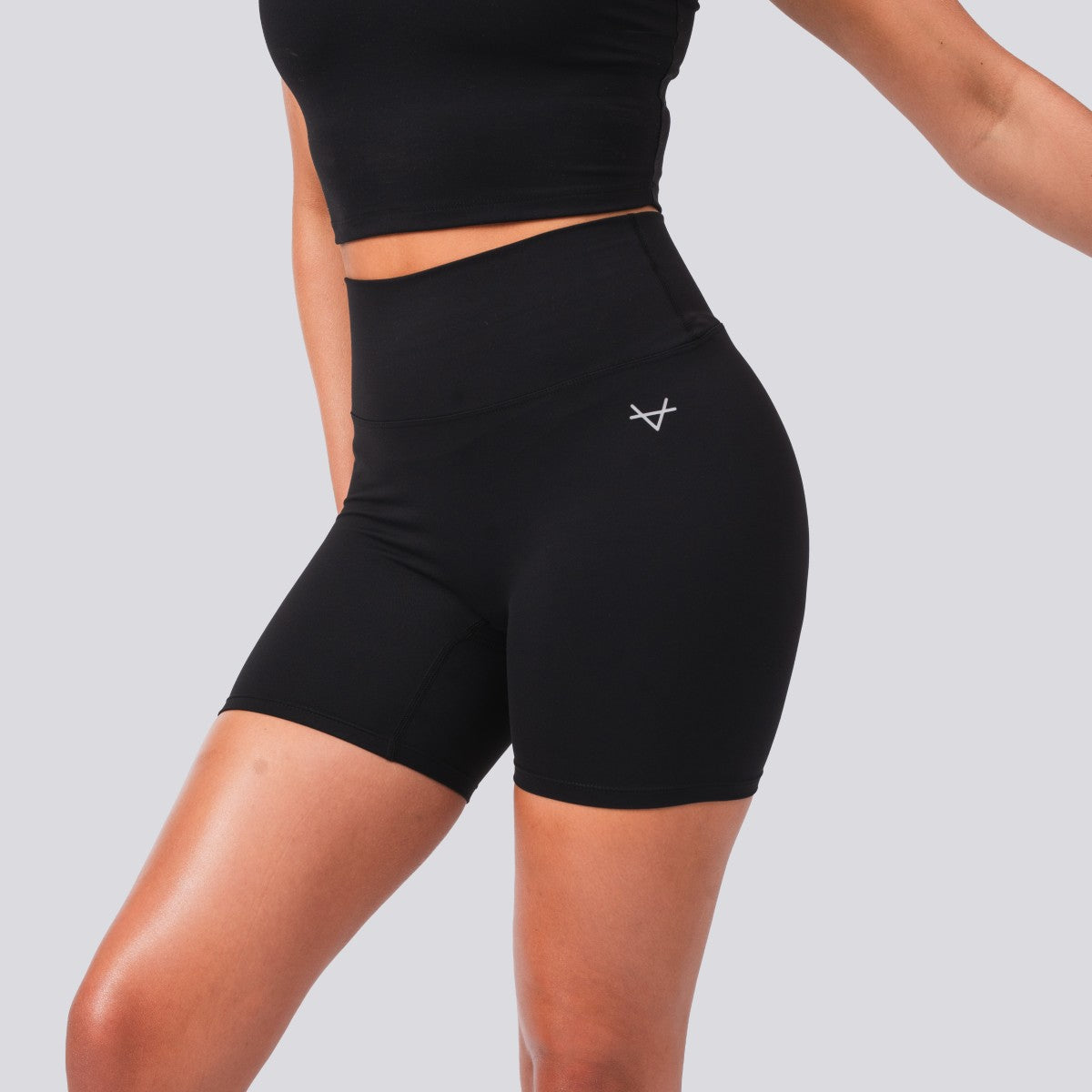 Oxen Womens Endure Sculpt 5" Shorts Blk
