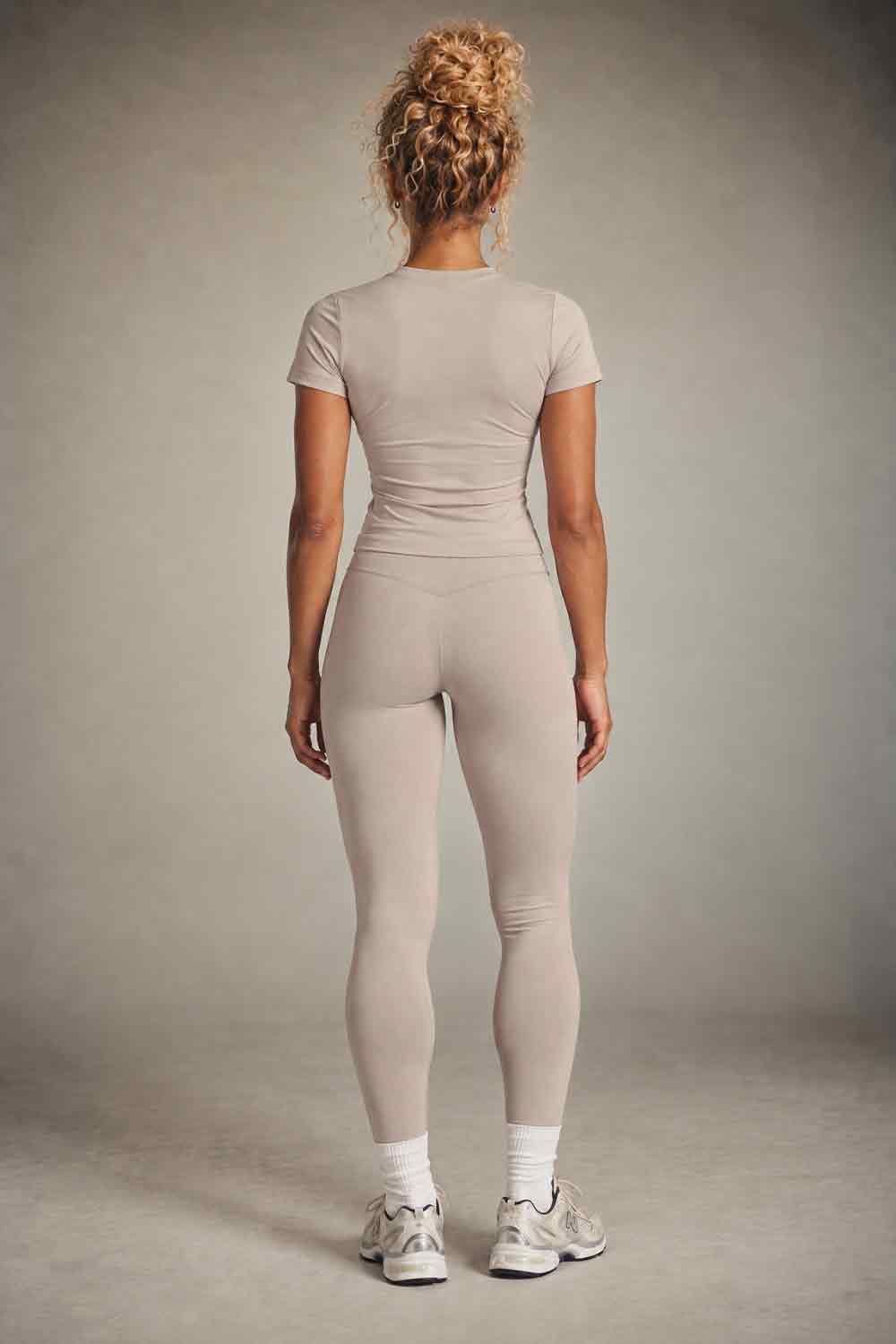 Form Luxe Sports Tee - Stone