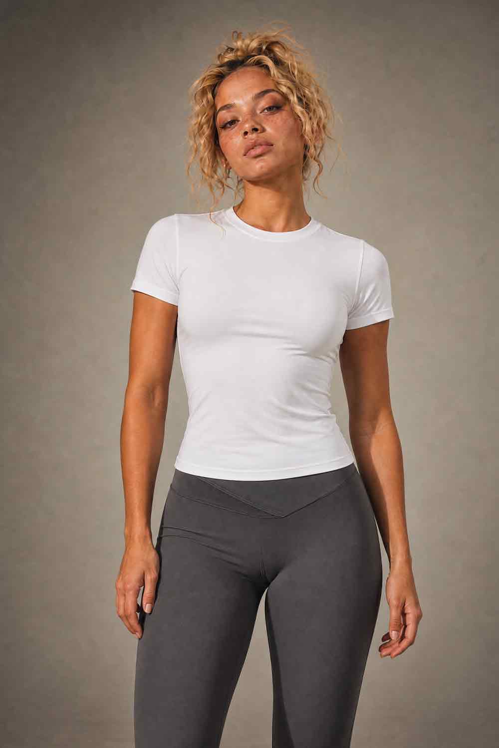 Form Luxe Sports Tee - White