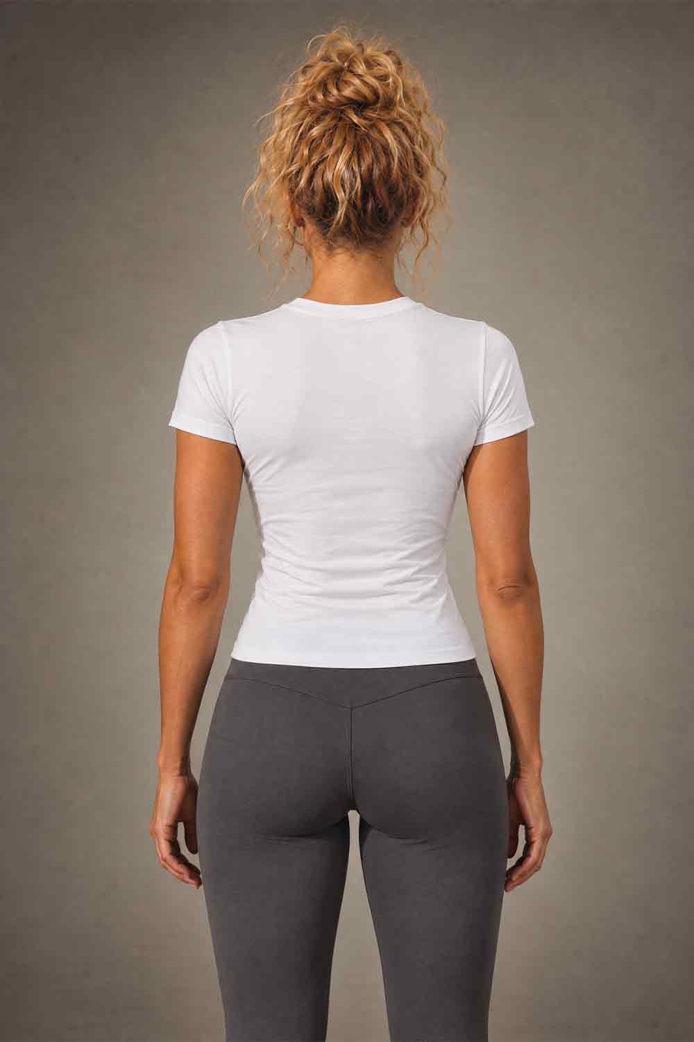 Form Luxe Sports Tee - White