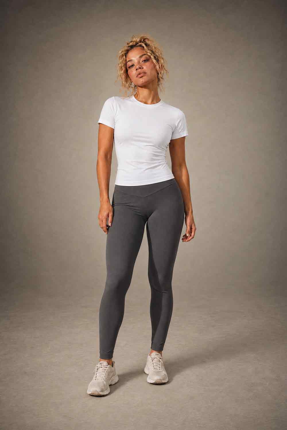 Form Luxe Sports Tee - White