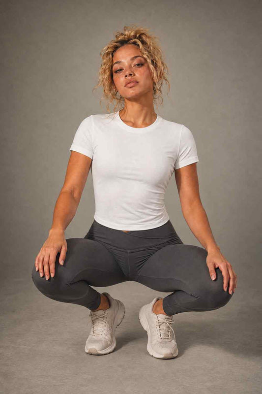 Form Luxe Sports Tee - White