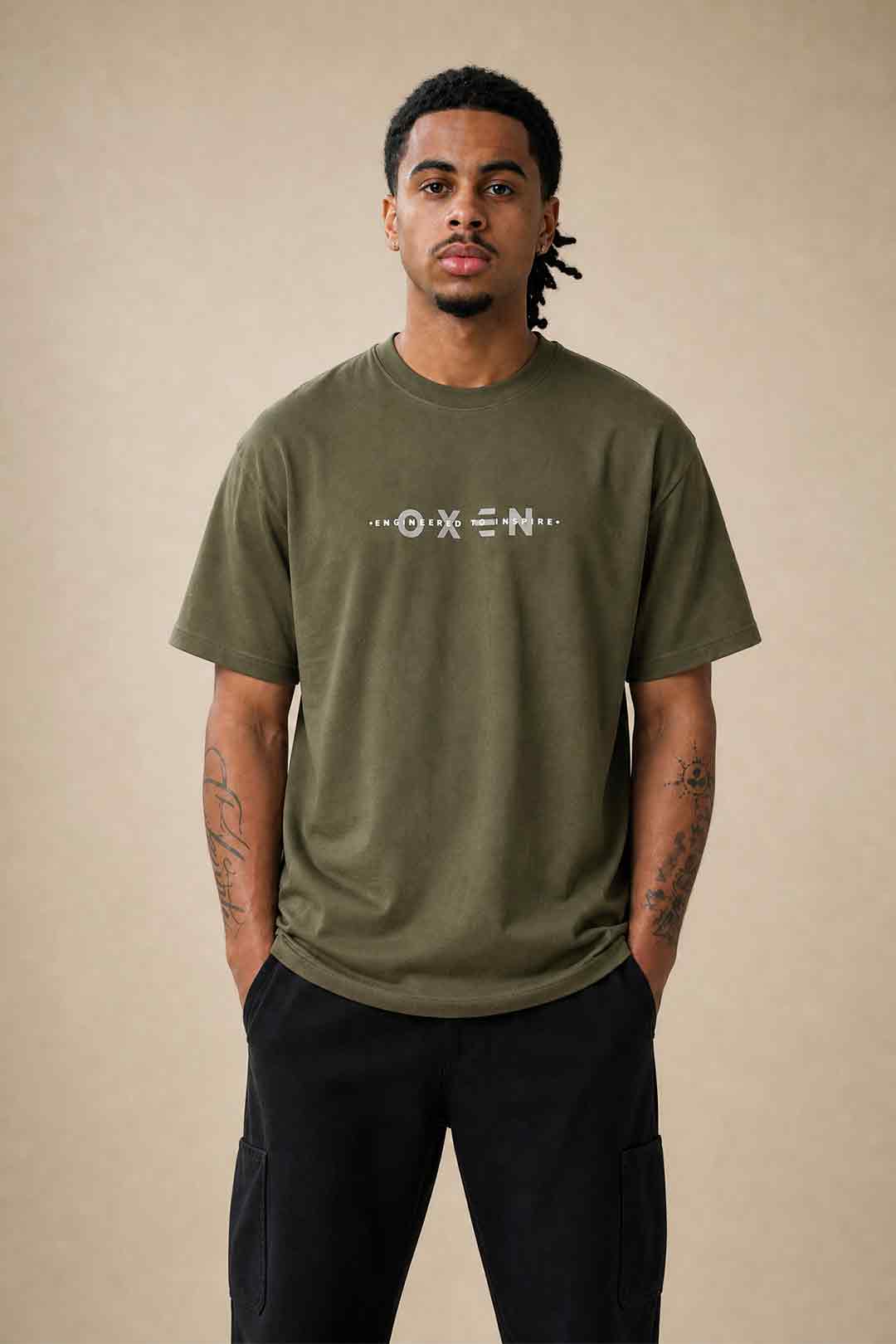 Oxen Inspire Tee Olive