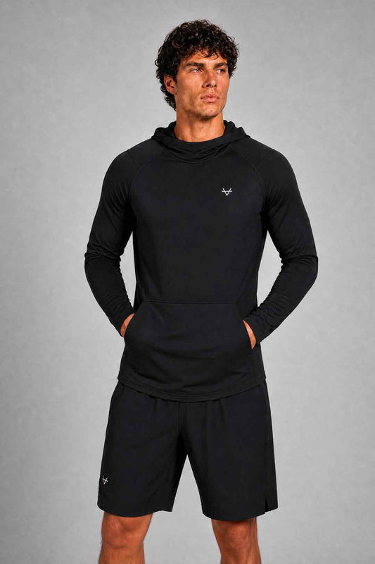 Oxen Mens Endure OH Performance Hoody Black