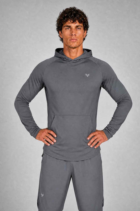 Oxen Mens Endure OH Performance Hoody Fossil