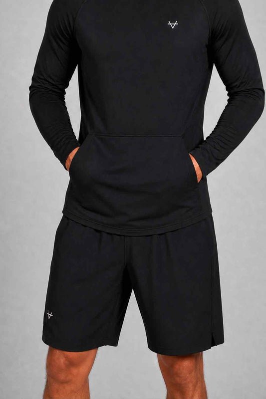 Oxen Mens Endure Performance 5" Short Blk