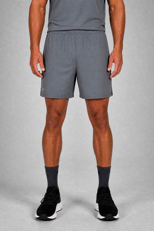 Oxen Mens Endure Performance 5" Short Fossil
