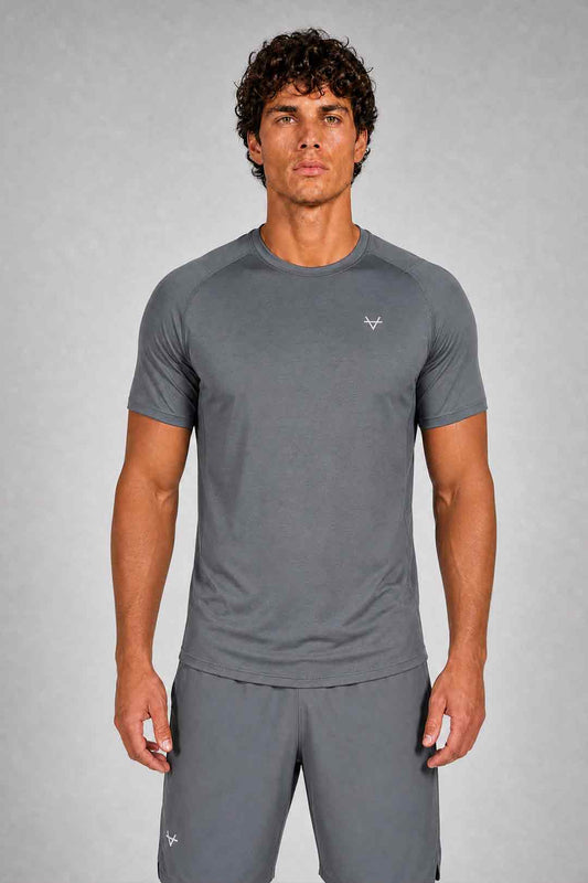 Oxen Mens Endure Performance T-Shirt Fossil