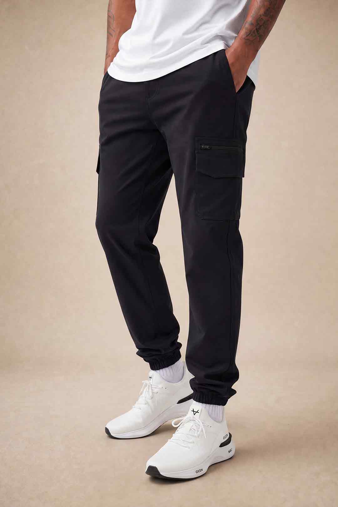 Oxen Mens Endure Stretch Woven Combat Pant Black