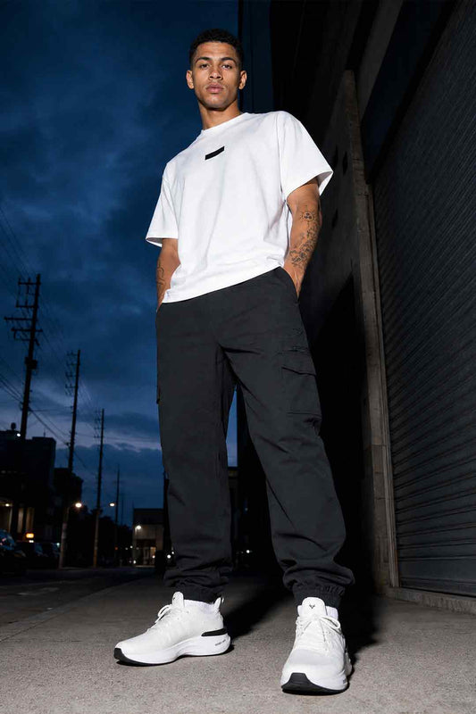 Oxen Mens Endure Stretch Woven Combat Pant Black