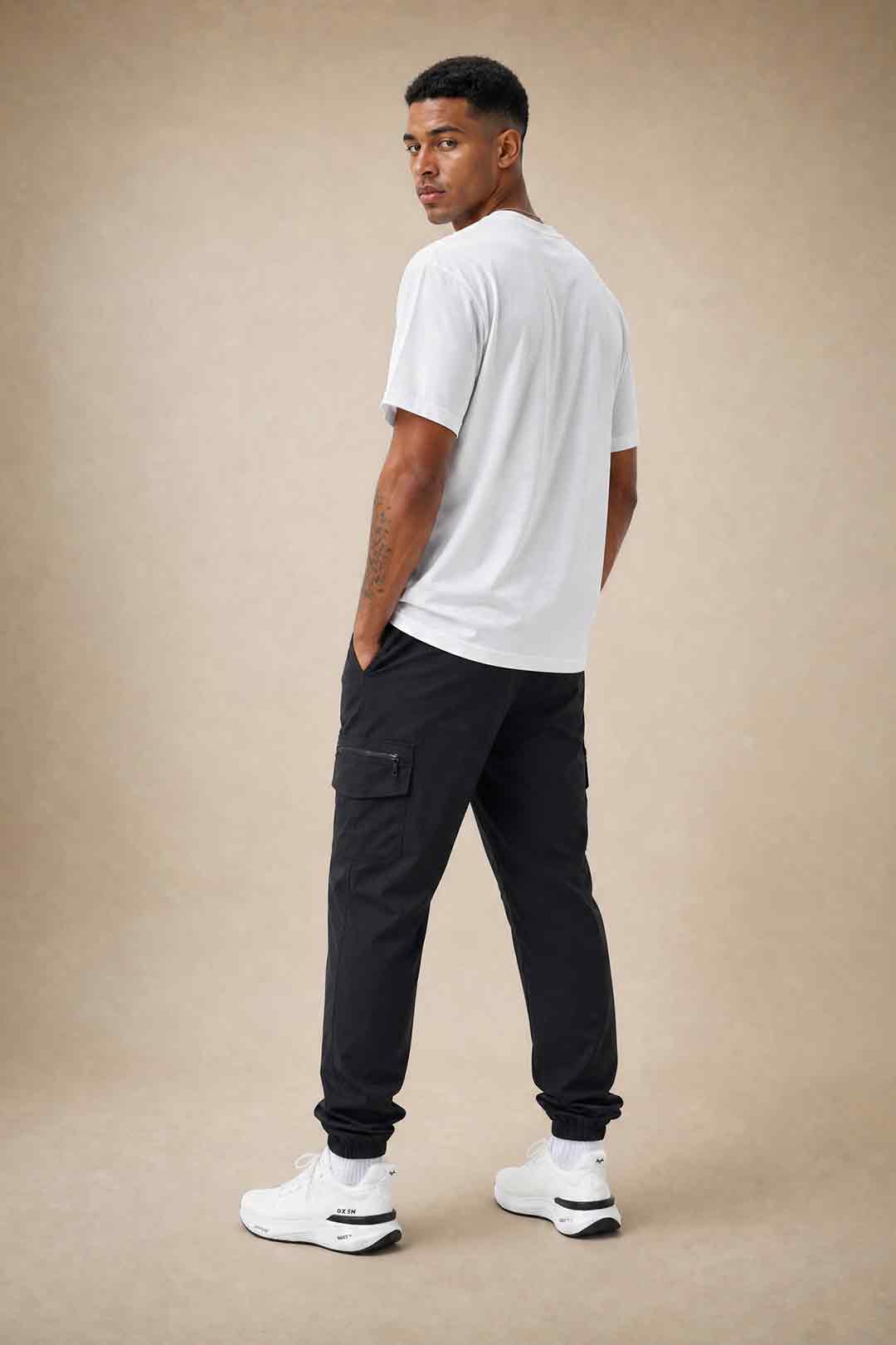 Oxen Mens Endure Stretch Woven Combat Pant Black