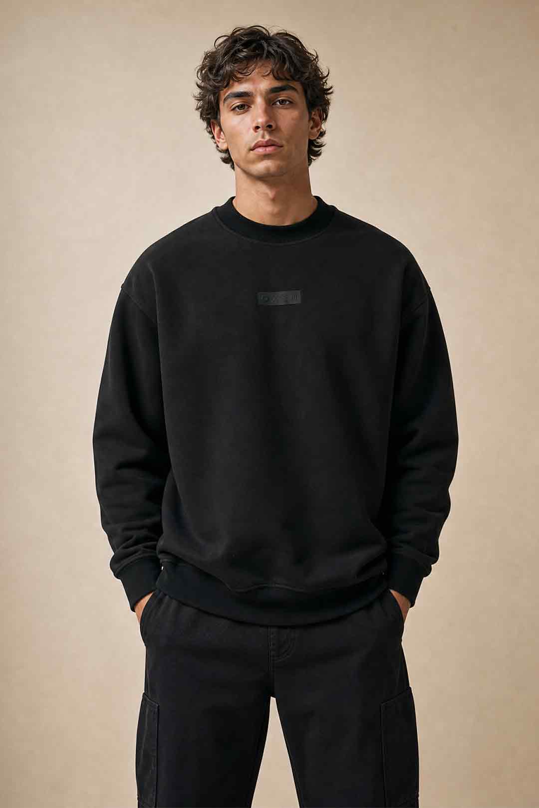 Oxen Oversized Blackout Sweat
