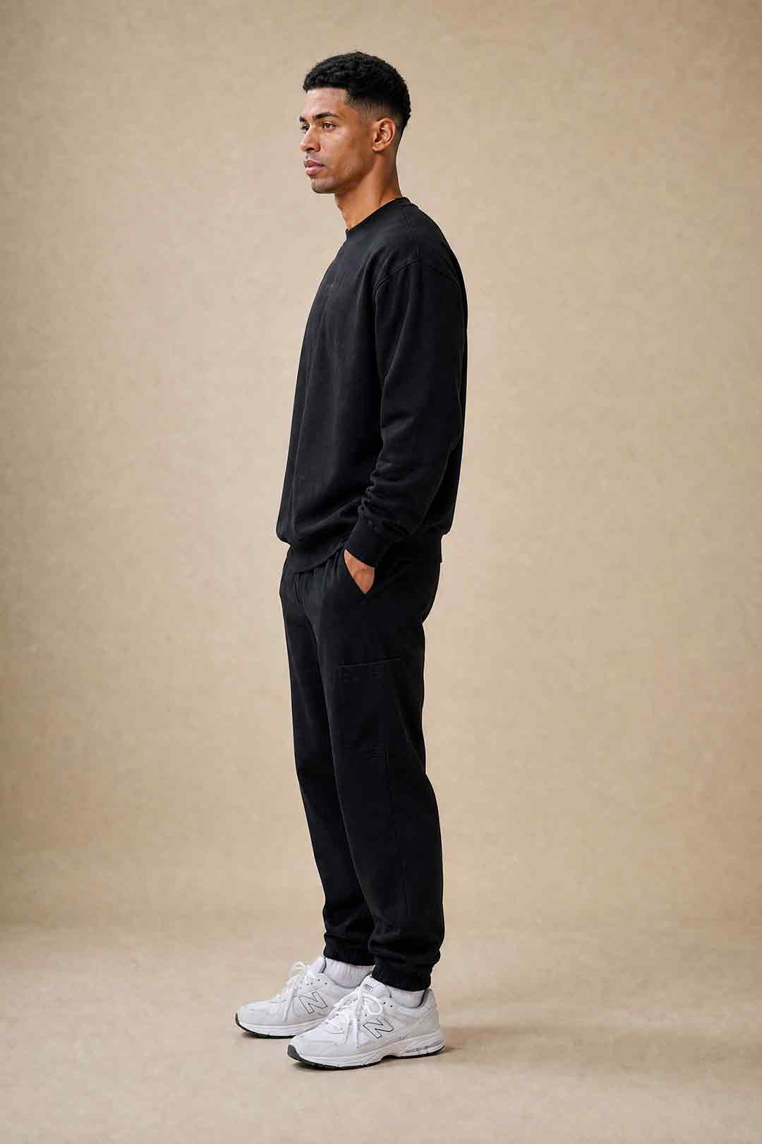 Oxen Oversized Sweat Black