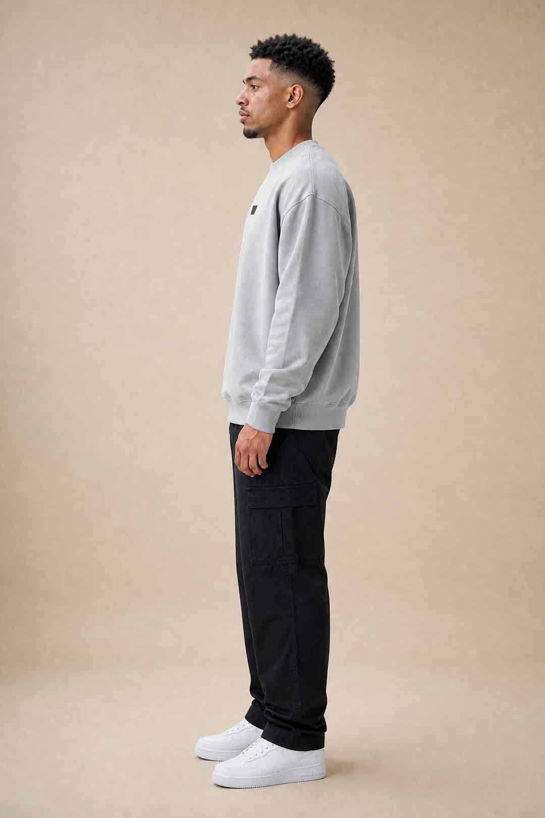 Oxen Oversized Sweat Grey