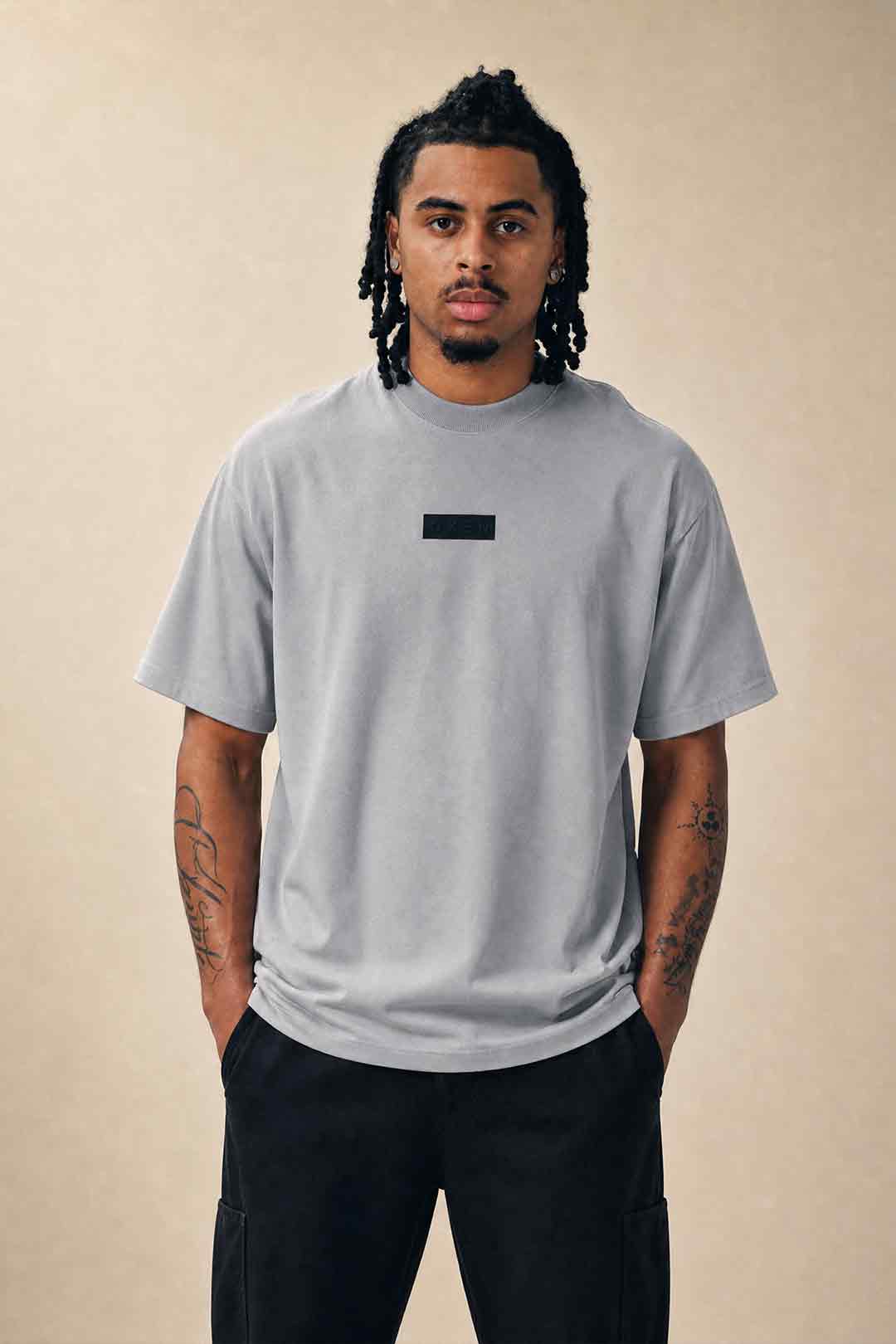 Oxen Oversized Tee Grey