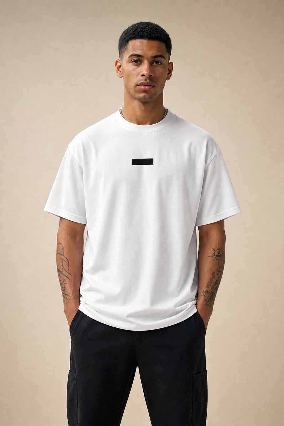 Oxen Oversized Tee White