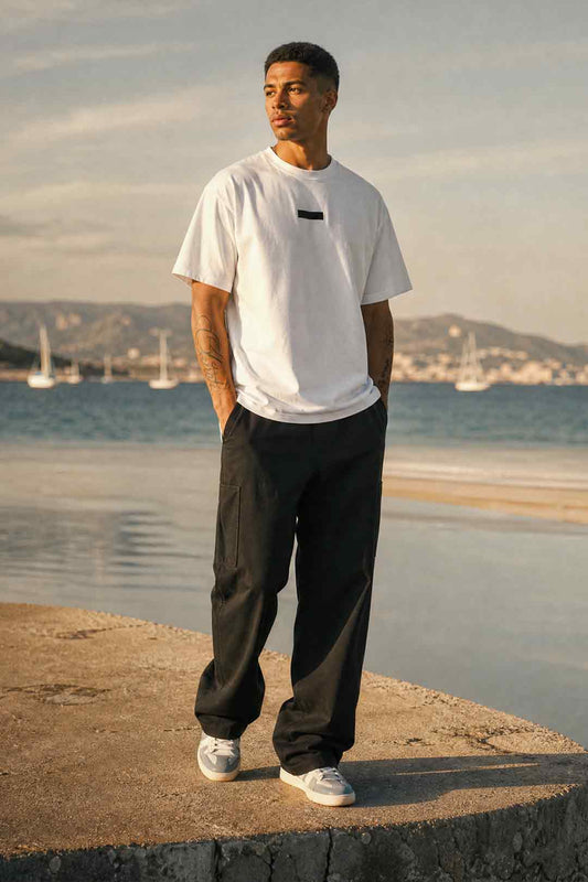 Oxen Oversized Tee White