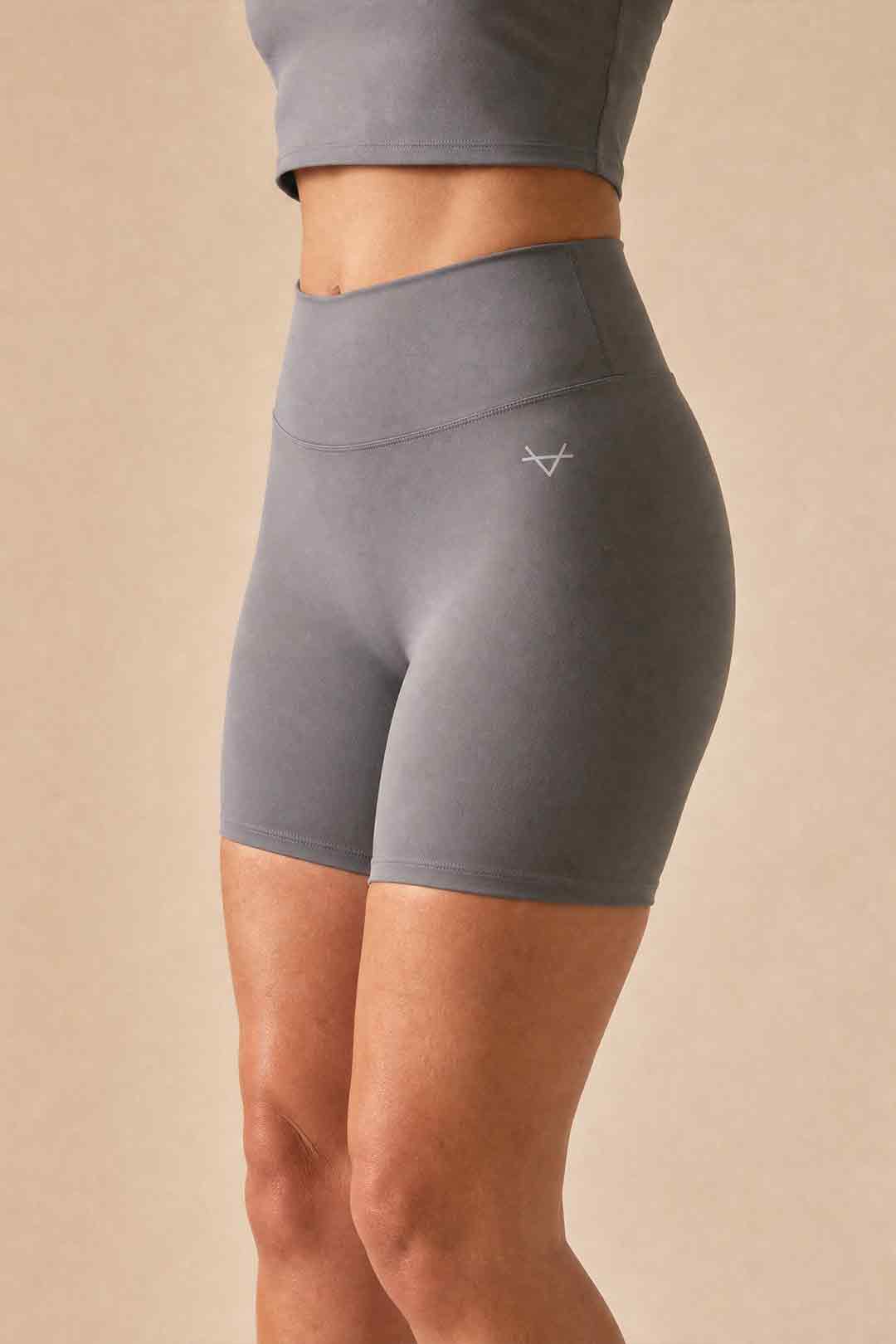 Oxen Womens Endure Sculpt  5" Shorts Fossil