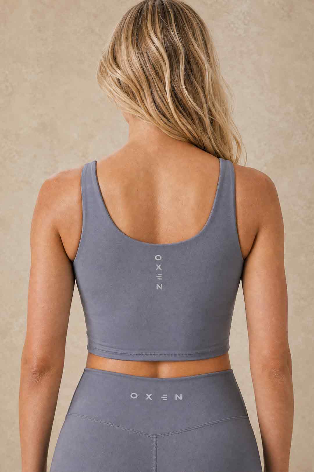 Oxen Womens Endure Sculpt Bra Top Fossil