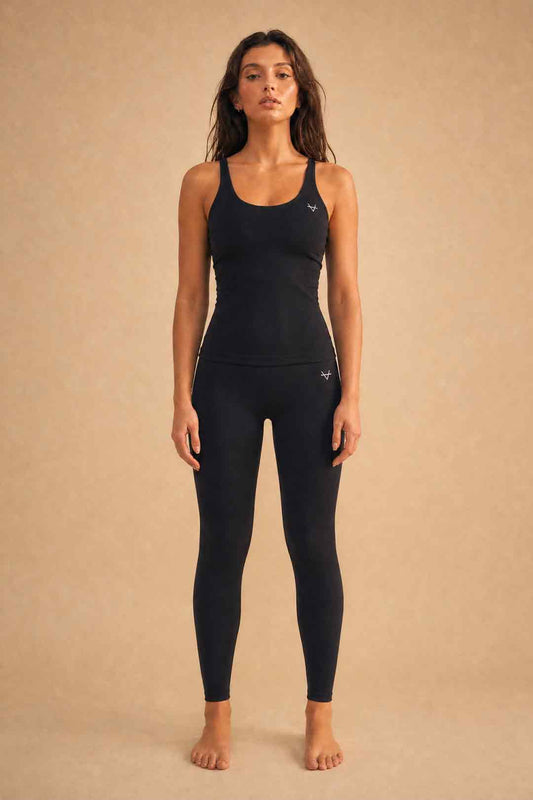 Oxen Womens Endure Sculpt Tank Blk