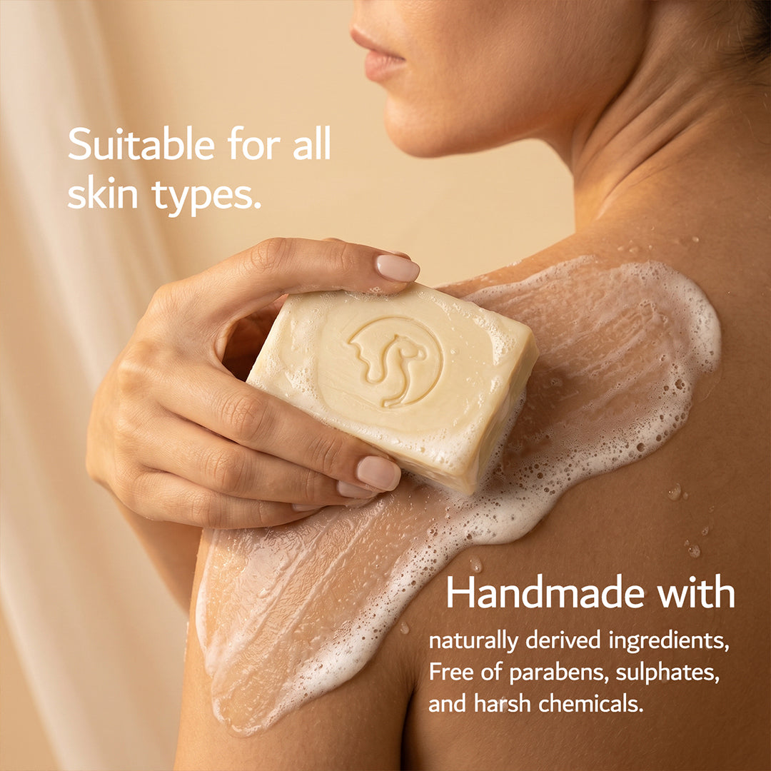 Lavender & Rose Geranium Castile Soap Bar (Pack of 5)